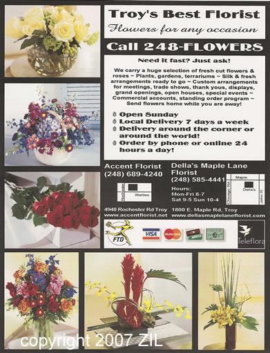 Troy Flower Ad
